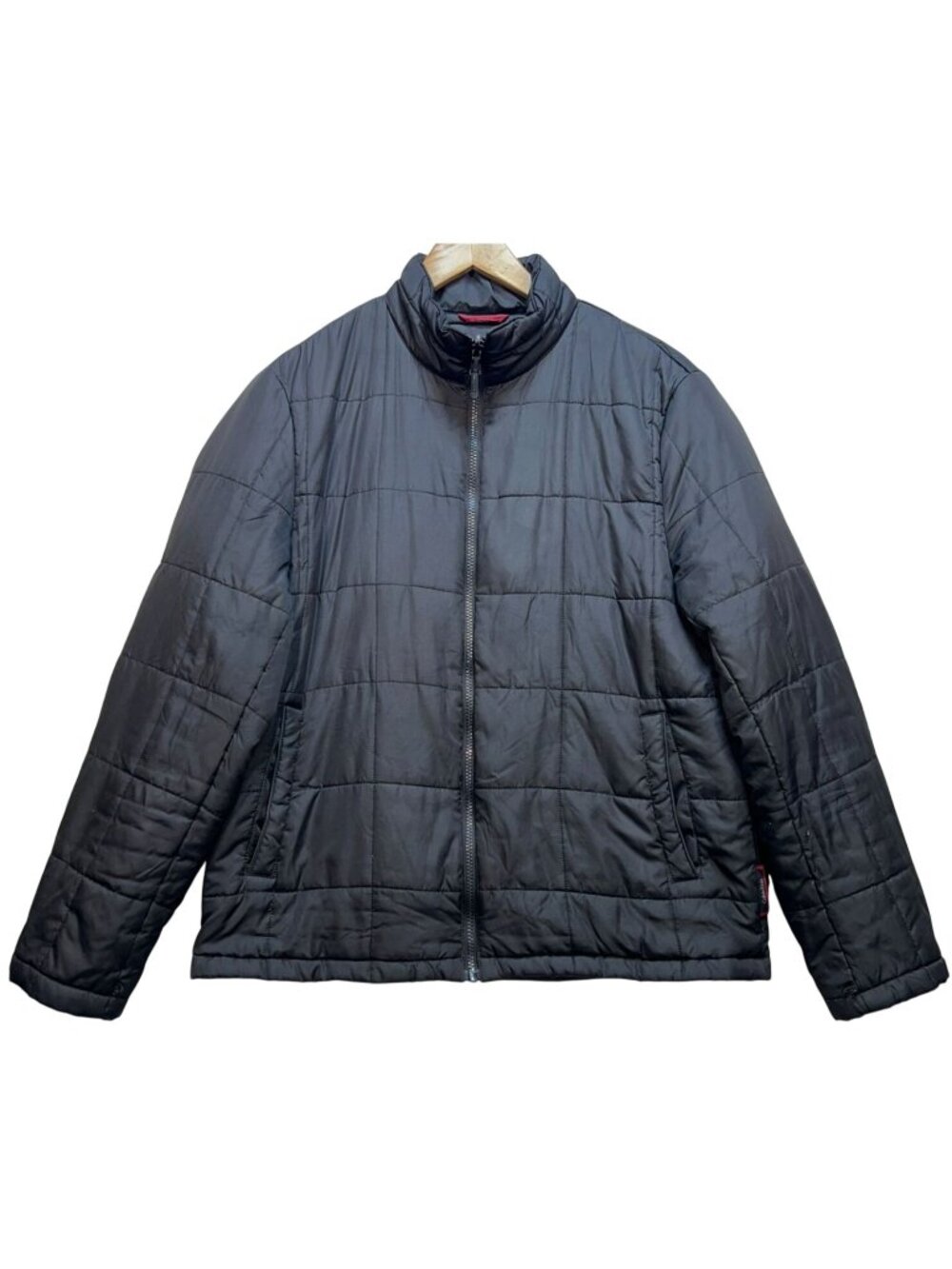 Calvin Klein Mens Zip Up 3-In-1 Jacket Liner Quilted Puffer Sz M Black